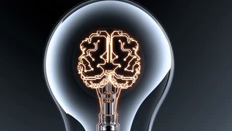 brain in a lightbulb