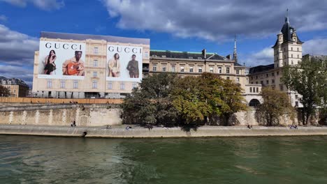 gucci billboard in paris