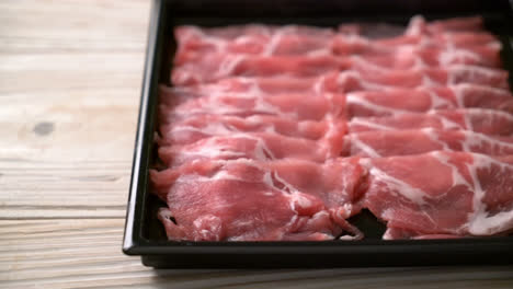 fresh-sliced-collar-pork-raw