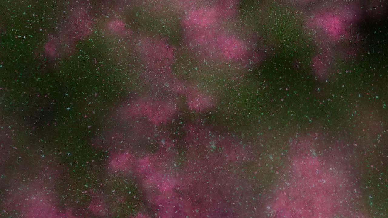 impresionante obra de arte digital que revela una colorida nebulosa con estrellas