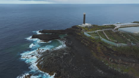 majestic punta cumplida lighthouse: cinematic beauty on la palma's coast