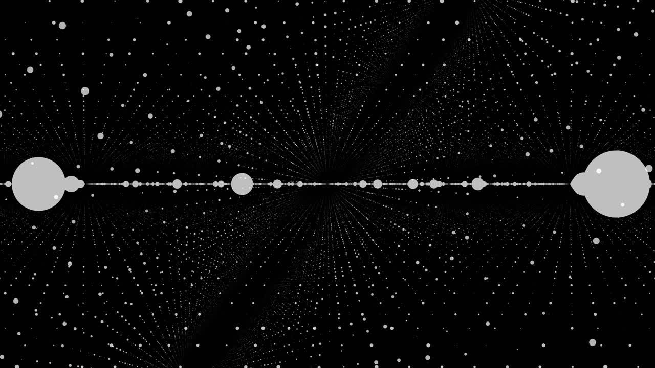 fondo abstracto de puntos y líneas en blanco y negro