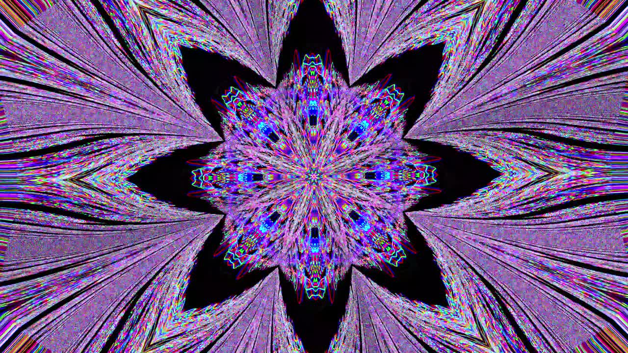 imitación de televisión mala de varios colores flash de fondo iridescente. imágenes de bucle