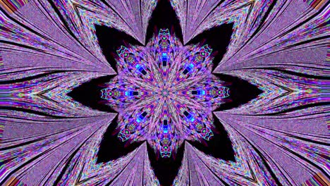 imitación de televisión mala de varios colores flash de fondo iridescente. imágenes de bucle