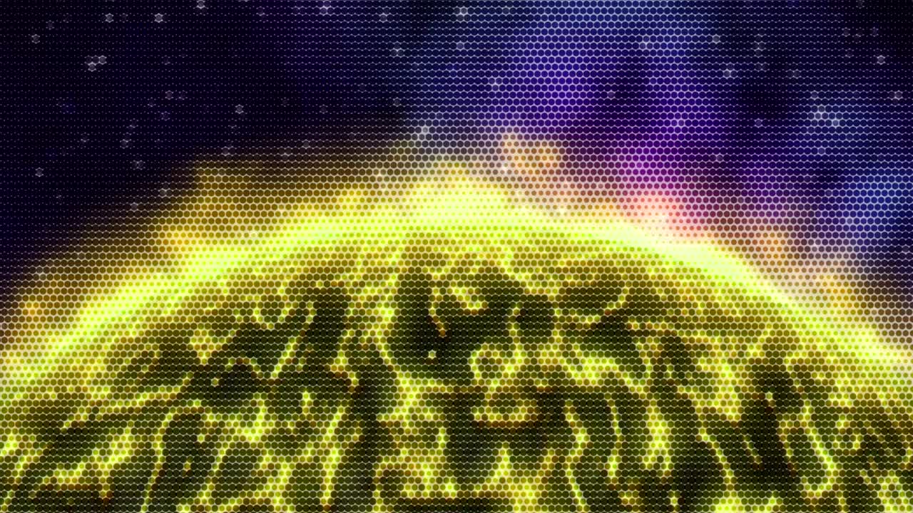 우주에서 지구 행성을 보여주는 애니메이션 움직이는 배경