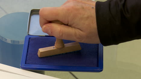 Using a Stamp