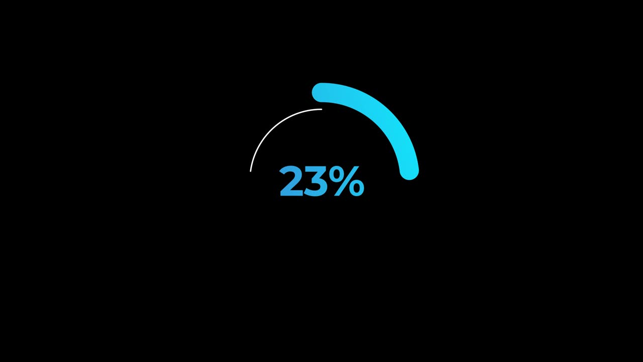 diagramas de porcentaje de círculo ciencia carga futurista anillo de círculo.