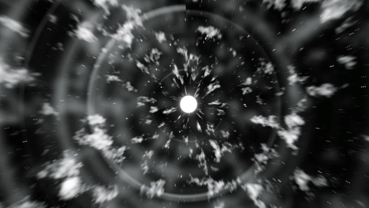 웜홀을 통해 빛의 속도로 이동