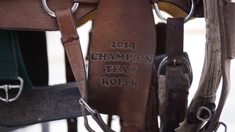 champion roping leather