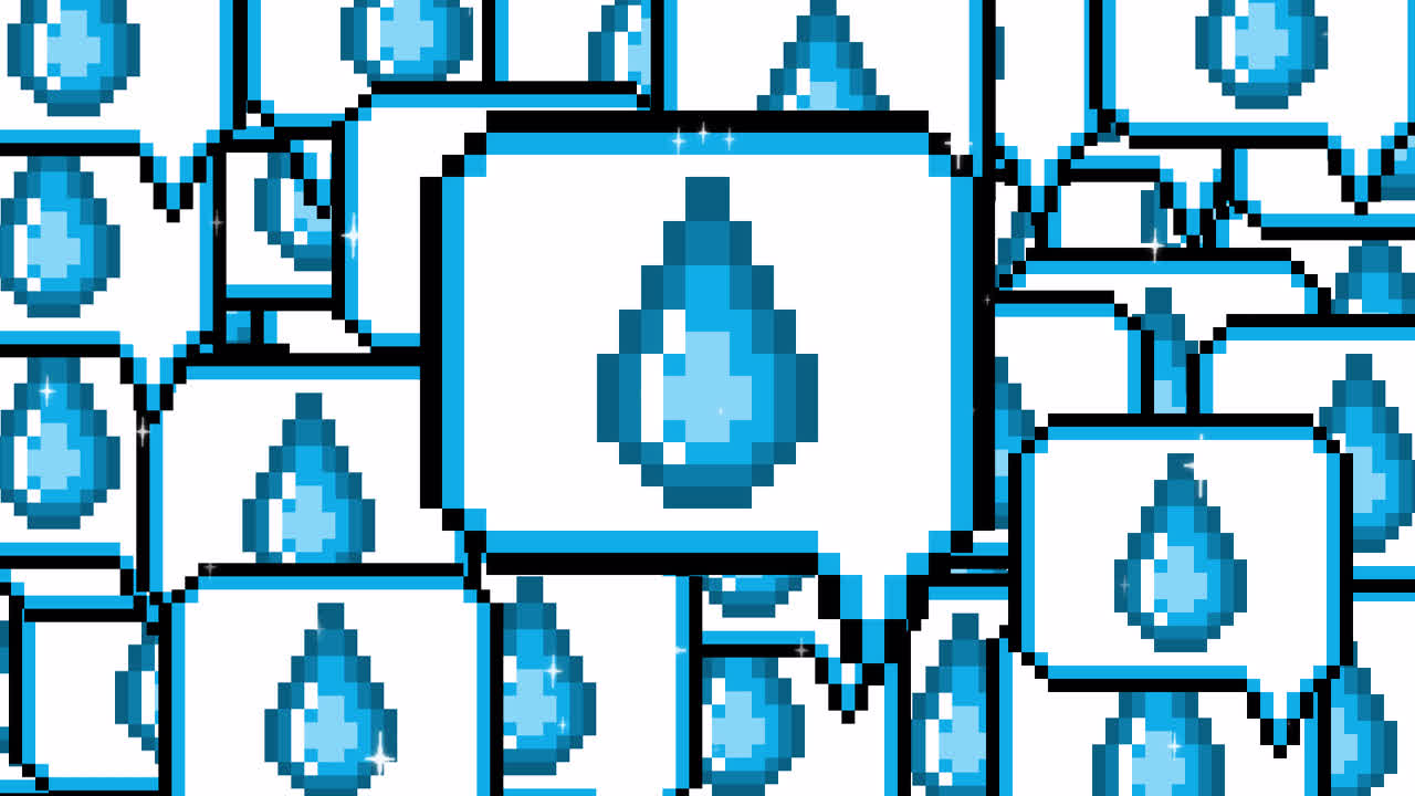 Pixel art pop up speech bubble icon drop Transitions. 1080p - 30 fps - Alpha Channel (1).mov