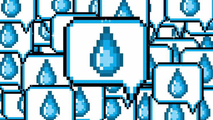 Transizioni con icona di fumetto pop-up in pixel art. 1080p - 30 fps - Canale alfa (1).mov