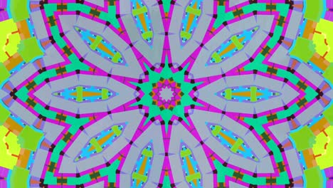 patrones de secuencia de caleidoscopio abstractos.