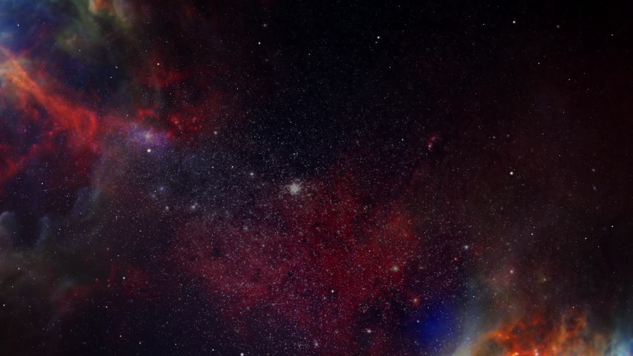 pequeña parte de un campo estelar infinito del espacio