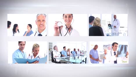 medical team montage