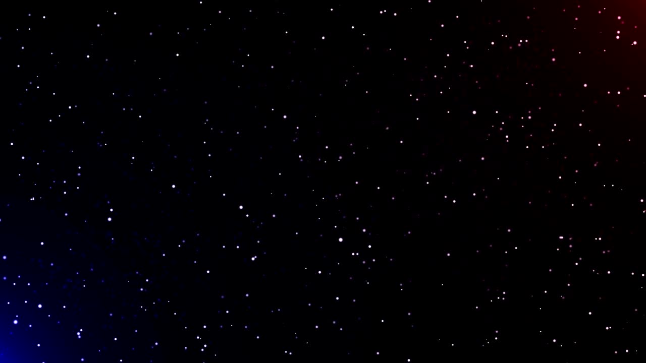 파란 입자 반이는 배경, 루프 애니메이션