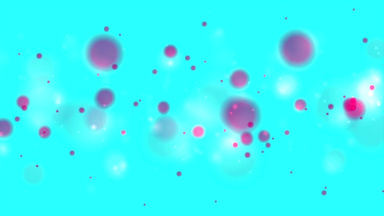 Bright holographic bokeh lights video animation