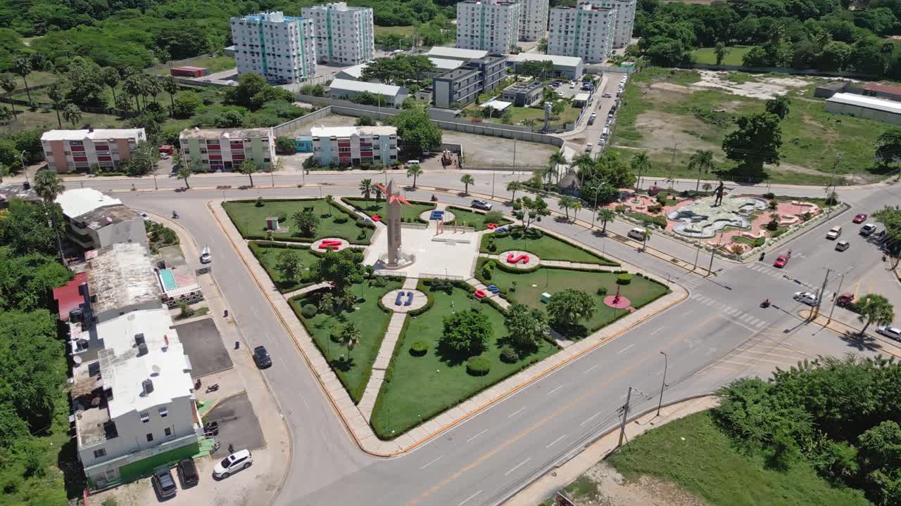 Piazza dei Disorientati o San Juan Bautista a San Juan de la Maguana, Repubblica Dominicana