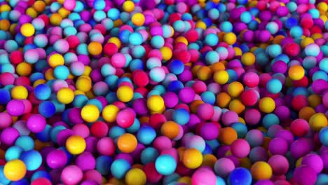 bolas de gradiente de colores