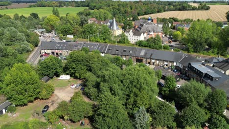 Luftaufnahme-Der-Maltings-Sawbridgeworth-Hertfordshire