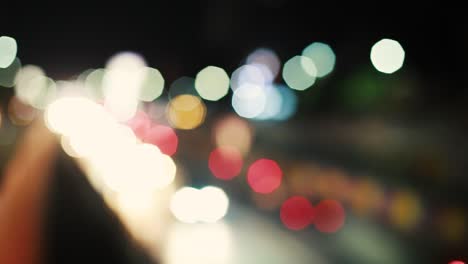 abstract nighttime bokeh traffic, a celebration of the festival collection