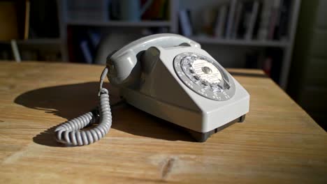 old-telephone-on-table