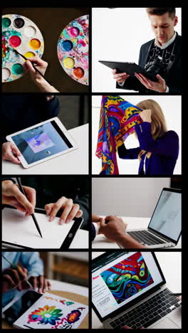 creative process and digital art