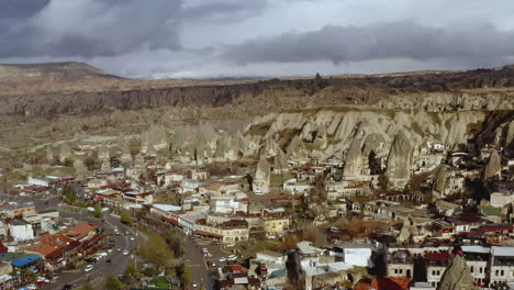 aerial view of cappadocia, turkey