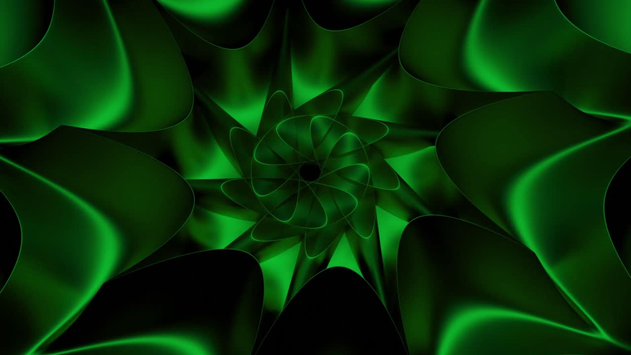 абстрактный зеленый фон с темными формами