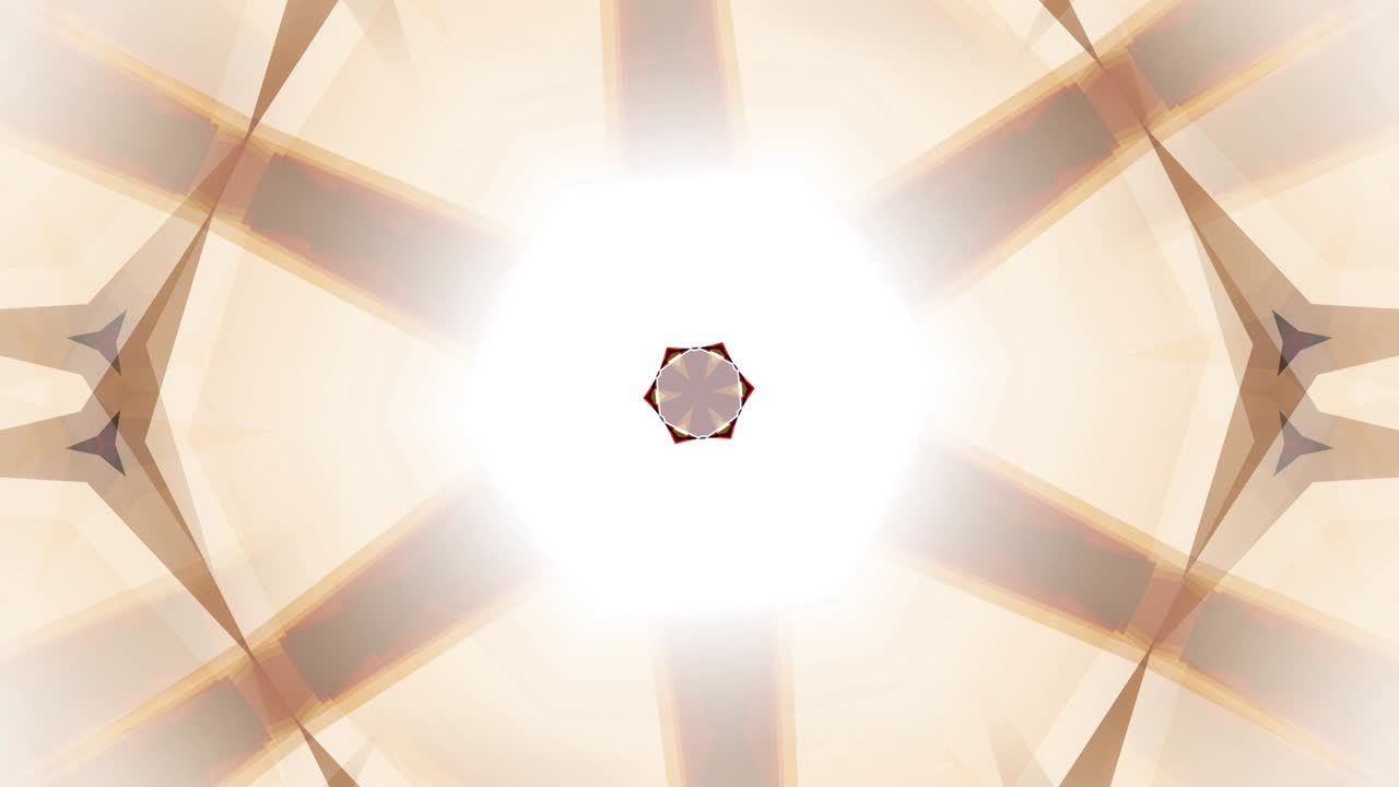 카레도스코프의 다채로운 패턴 순서: 그래픽 배경의 4k 추상적인 다채로운 모션 효과, 광학적 착각, 물체가 모양과 크기를 무작위로 변경합니다.