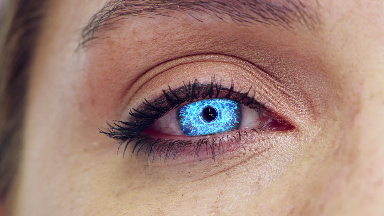 인식할 수 없는 디지털로 향상된 눈