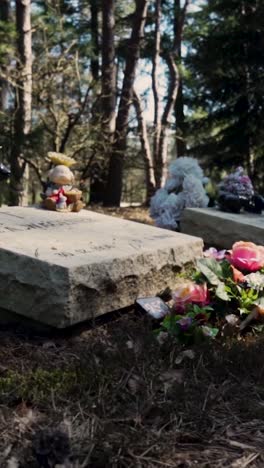 memorial in a cemetery