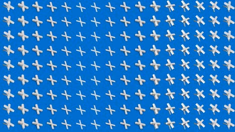 fondo isométrico abstracto cruces blancas más ondas verticales