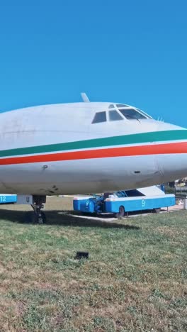 the plane in the open air museum