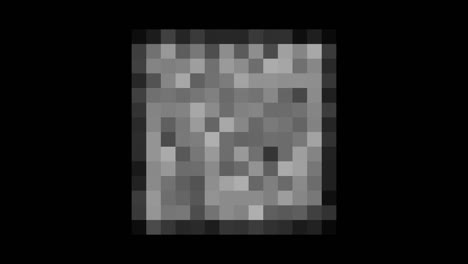 pixel censored. black censor bar concept. censorship square. opacity 97 percent. abstract black and white pixels geometric background. animation with alpha transparent background for easy use in your video. loop motion
