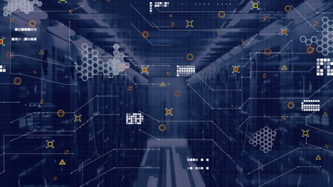 Animation-of-data-processing-over-computer-servers