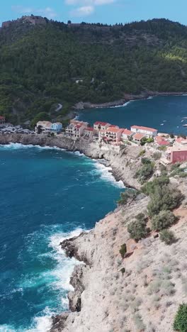 coastal village in greece