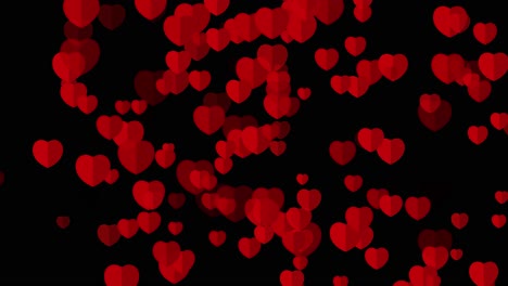 animated-heart-moving-right-on-black-background