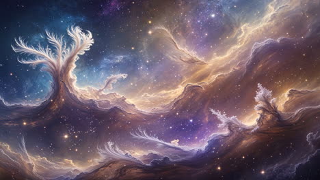 ethereal cosmic dreamscape
