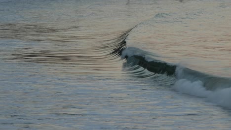 pequeñas olas en la playa