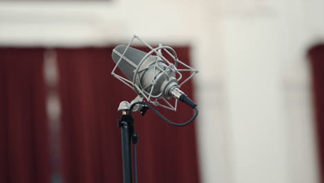 micrófono de grabación de sonido para música clásica
