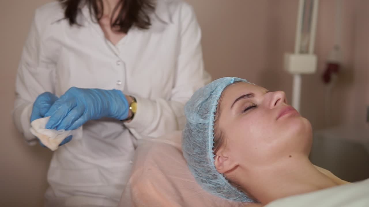 Facial Treatment by a Medical Professional