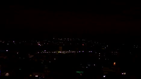 city-twilight-view-with-street-lightnings-at-evening-video-is-taken-at-jodhpur-rajasthan-india