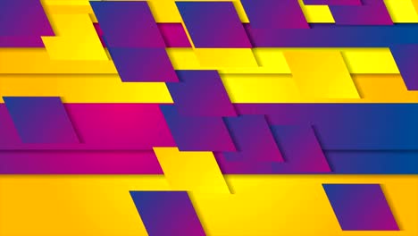 colorful geometric abstract video animation