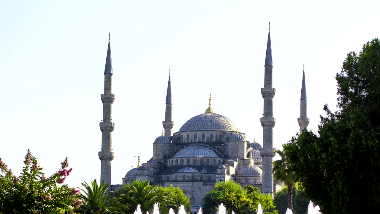 Istanbul. Sultan Ahmet Mosque, also known as Blue Mosque.