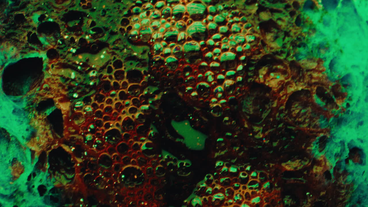 textura líquida abstracta con burbujas