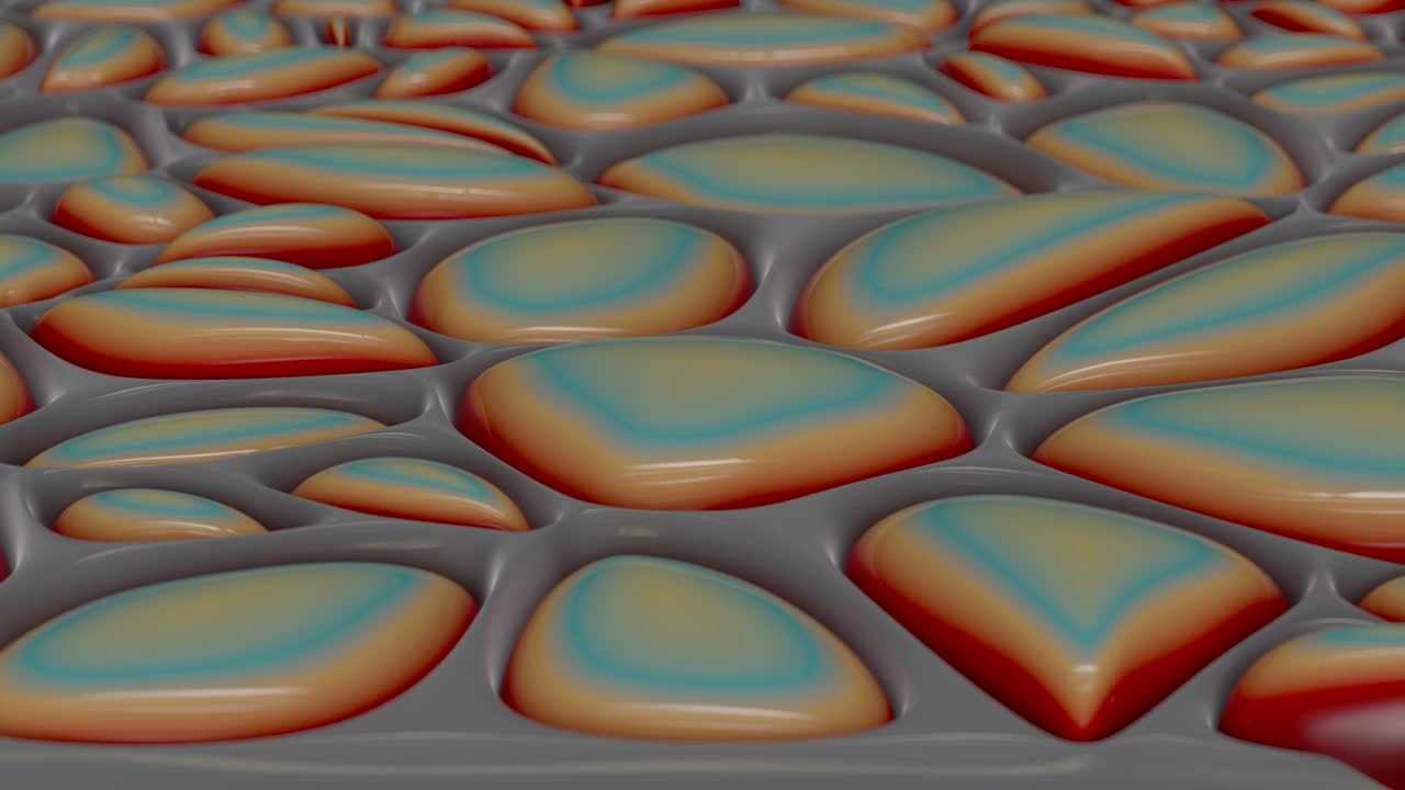 el fondo superficial orgánico abstracto.