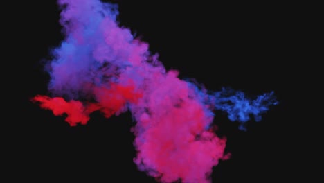 colorful smoke and vapor effects