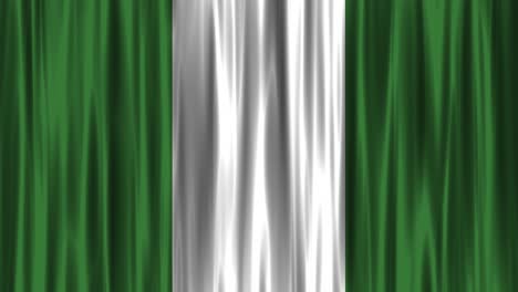 nigerian national flag (loopable)