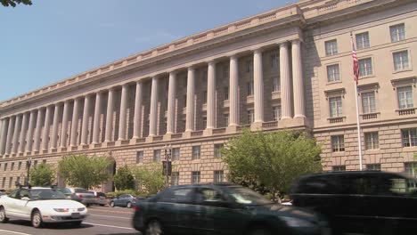 el edificio del tesoro de estados unidos en washington dc