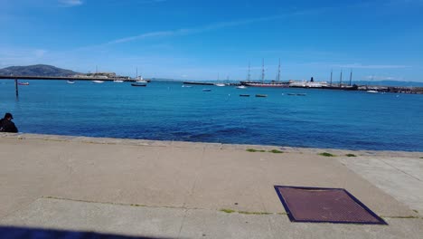 vista al aire libre de la marina de san francisco